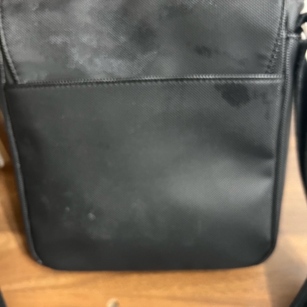 Men's Black Crossbody Bag